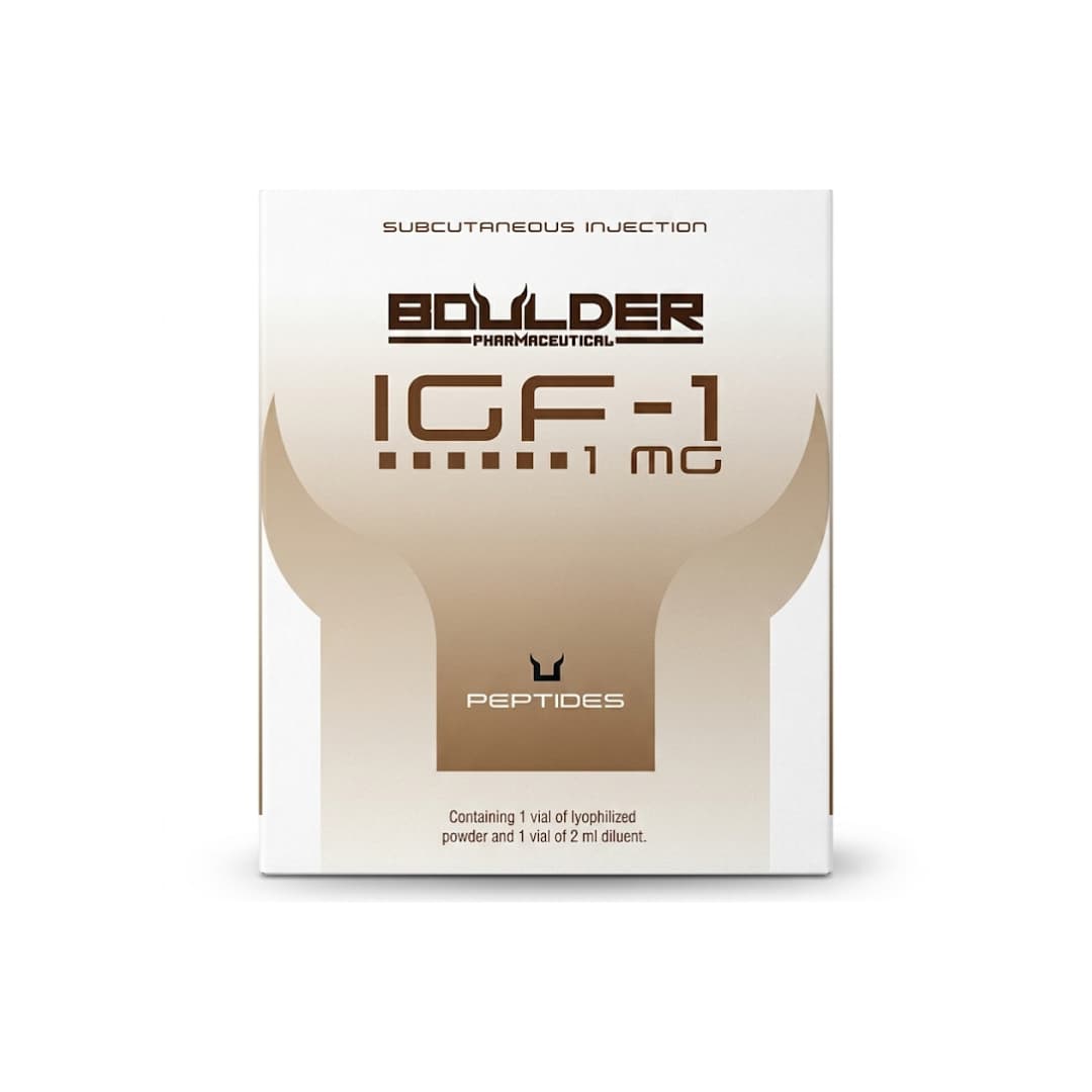 Suplemento Alimenticio Deportivo, IGF-1, Boulder Pharma, Peptido Anabolico, 2 Ml 1 Mg