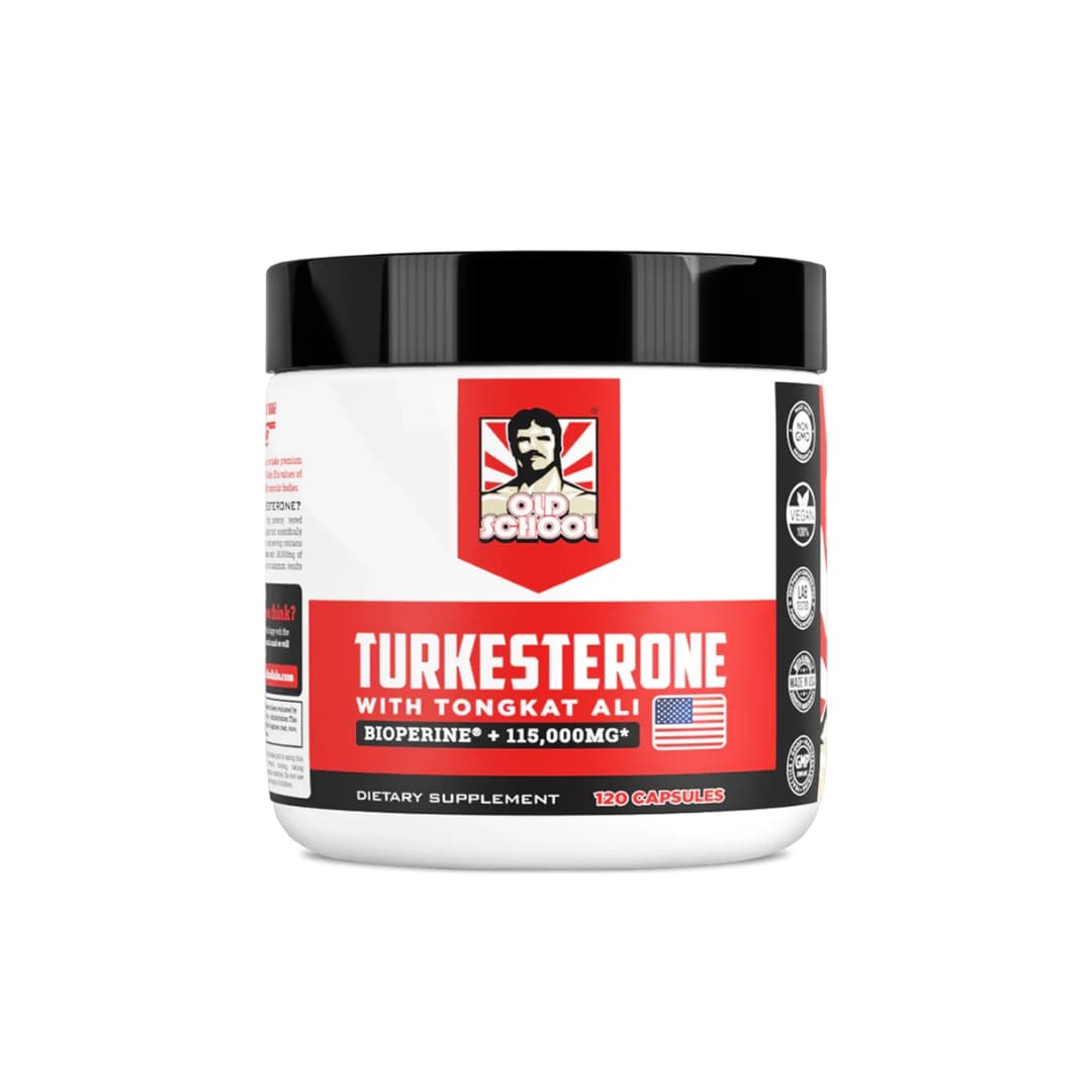 Turkesterona 1,500mg + Tongkat Ali 500mg — Old School BioPerine