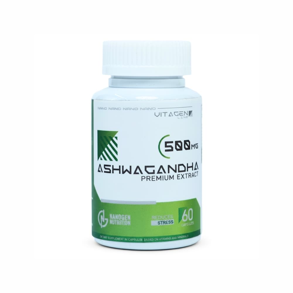 Ashwagandha 500 mg – Nanogen Nutrition