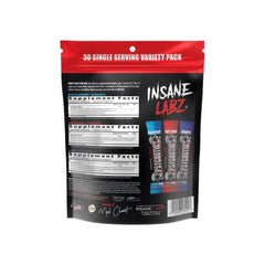 BOLSA PSYCHOTIC SACHETS 30 SOBRES SURTIDOS – INSANE LABZ