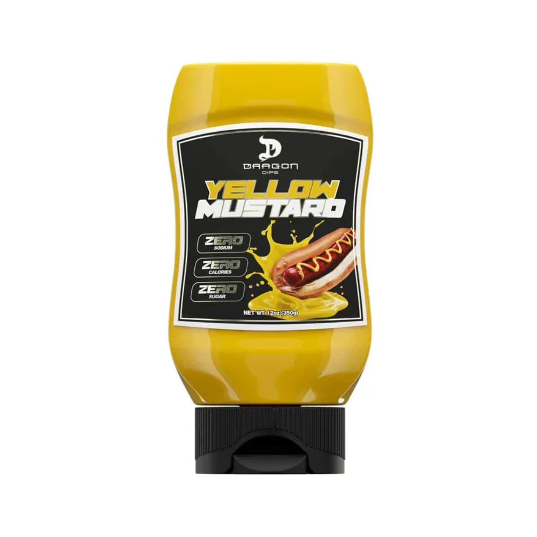 Condimentos | Dragon Dips Yellow Mustard 350 g