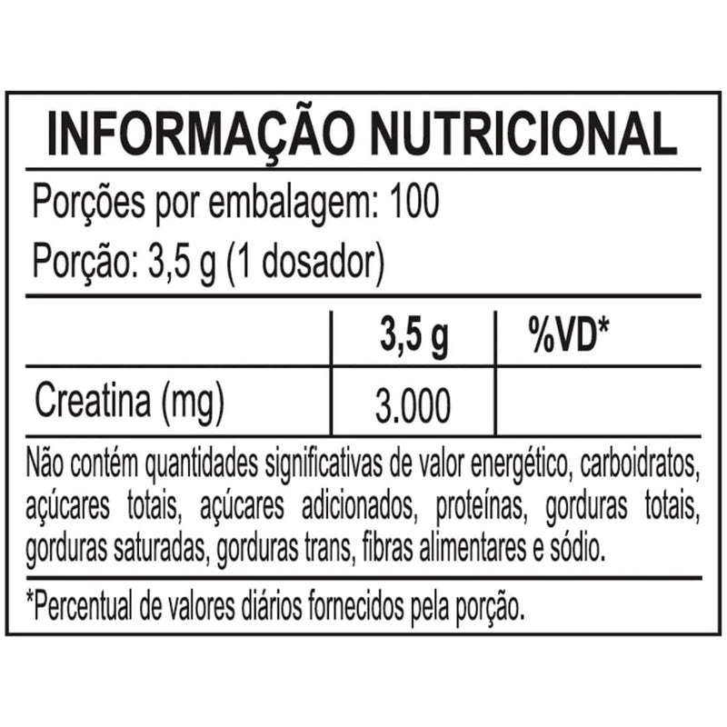 Creatina | IntegralMédica Creatina Hardcore 350 g