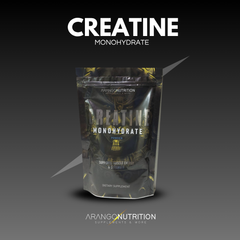 Creatine Monohydrate Arango Nutrition 5 g Micronizada Sin Sabor 45 serv