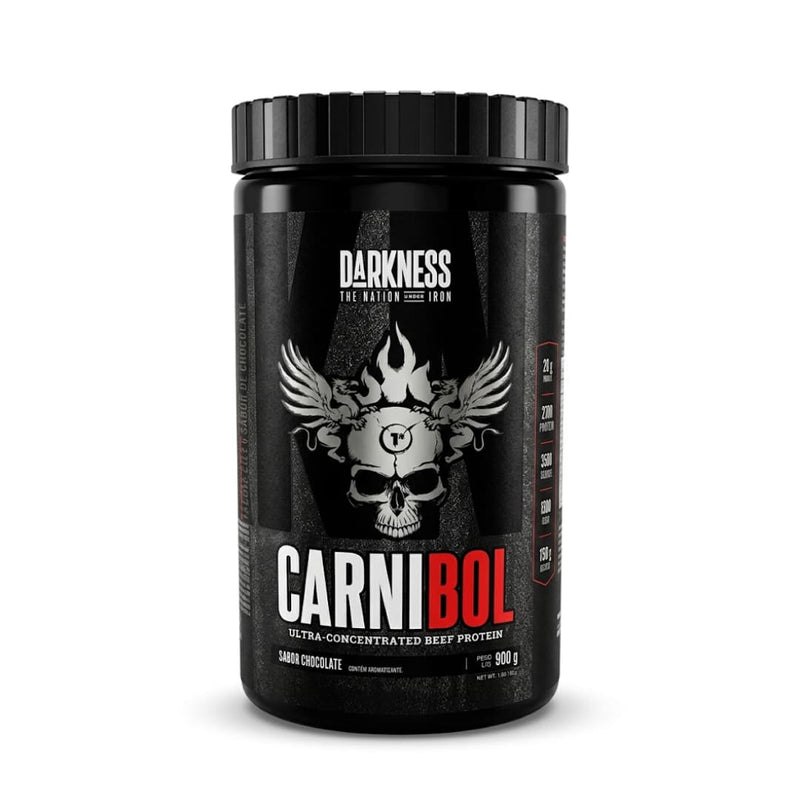 Darkness Carnibol — Ultra-Concentrated Beef Protein Baunilha 31 g Proteína · 900 g