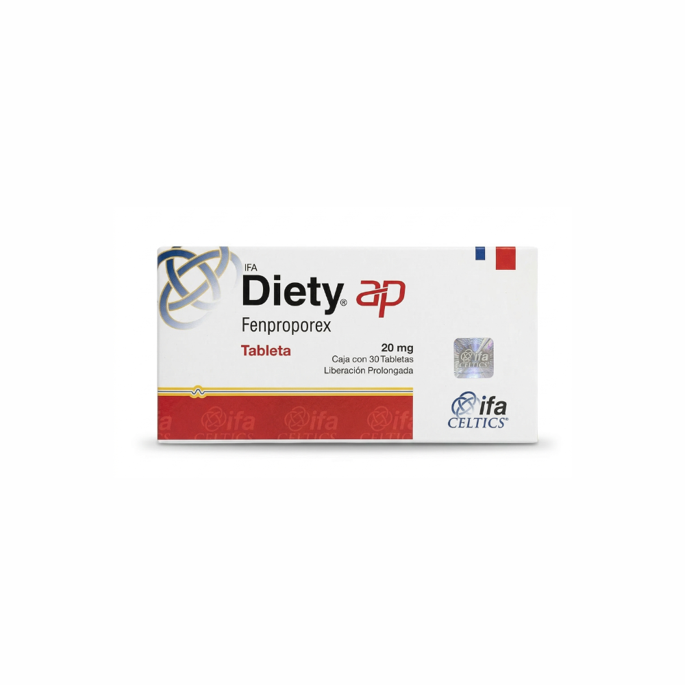 Diety A.P. 20 Mg Con 30 Tabletas