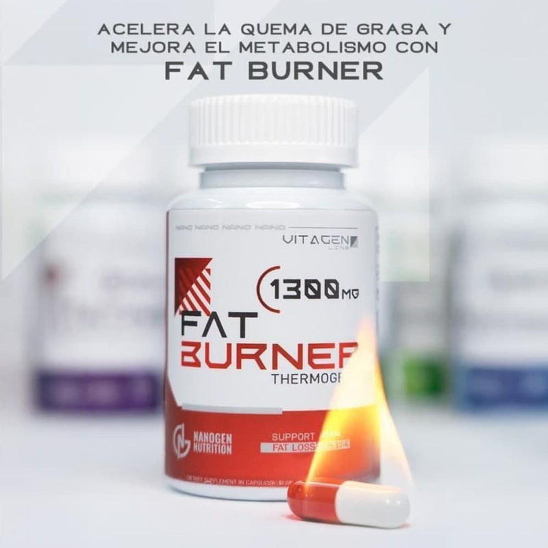FAT BURNER – Nanogen Nutrition (1300 mg | Vitagen Line)