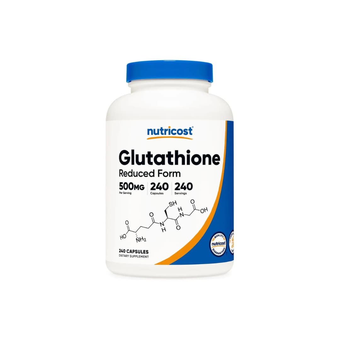 Glutatión Reducido 500 mg en Cápsulas — Nutricost
