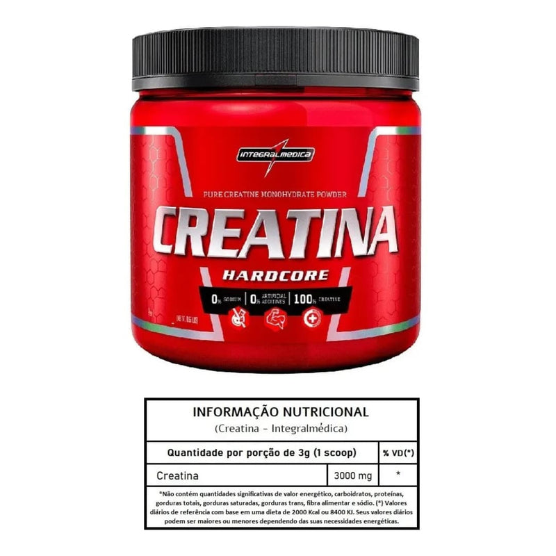 Creatina | IntegralMédica Creatina Hardcore 150 g