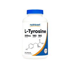 L-Tirosina 500 mg en Cápsulas — Nutricost
