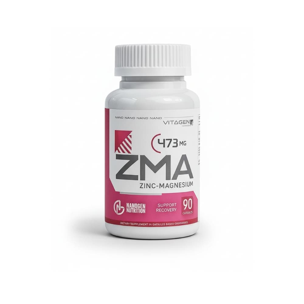 Nanogen Zma 90 Cápsulas / Zinc, Magnesio, Aspartato Sin Sabor