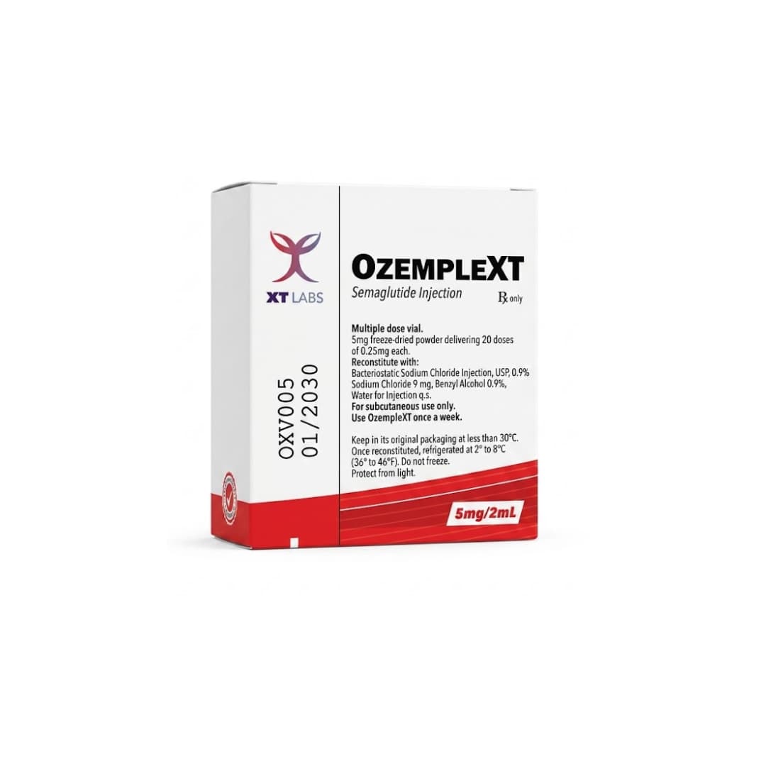 OZEMPLEXT XT Labs 5mg x 2ml Semaglutida Control de Peso y Apetito