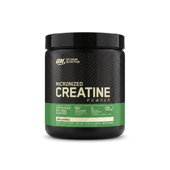 Optimum Nutrition Micronized Creatine Powder — 100% Pura 5 g 300 g