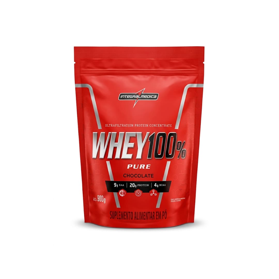 Proteína | IntegralMédica Whey 100% Pure 20g Proteína 900 g