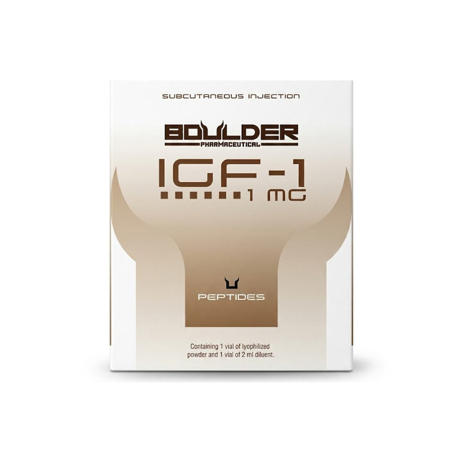 Suplemento Alimenticio Deportivo, IGF-1, Boulder Pharma, Peptido Anabolico, 2 Ml 1 Mg