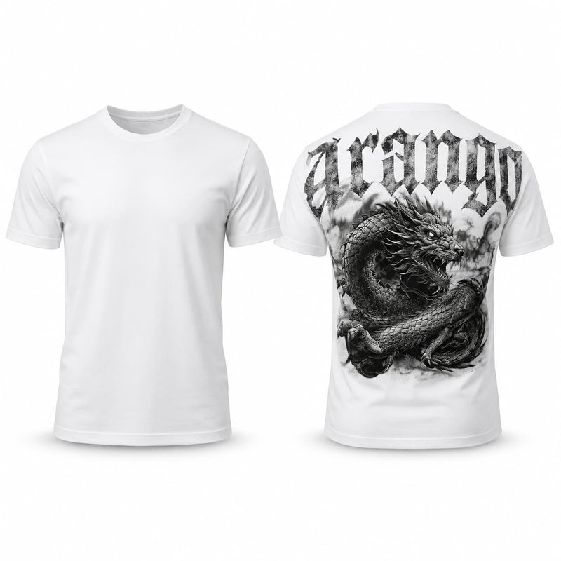 Playeras Arango Dragón over size hilo 20