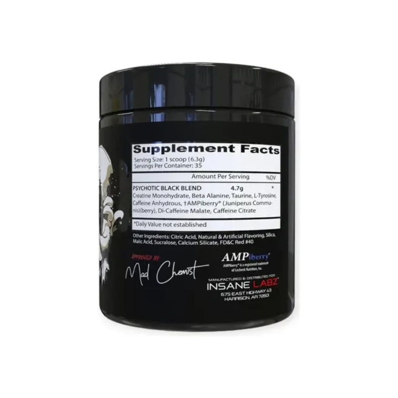 Pre-Entreno | Insane Labz Psychotic  224 g