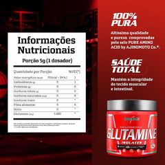 Aminoácidos | IntegralMédica Glutamine Isolates 150 g