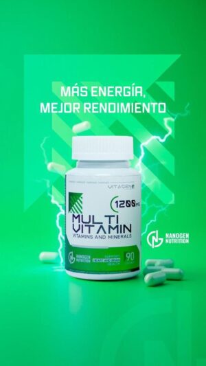 Multivitamin 1200 mg – Nanogen Nutrition