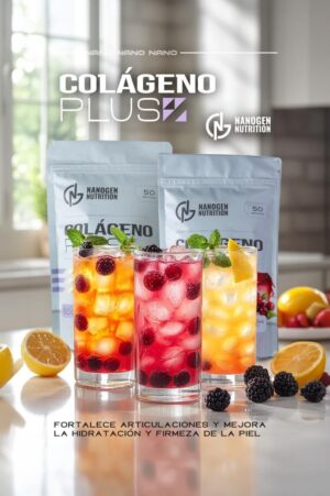 COLÁGENO PLUS – Nanogen Nutrition (50 servicios)
