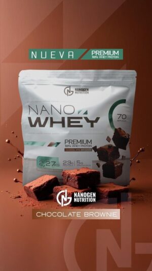 Nano Whey Premium – Chocolate Brownie (Nanogen Nutrition)