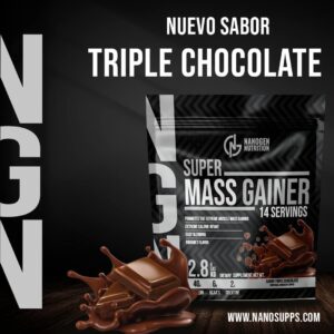 Super Mass Gainer – Triple Chocolate (Nanogen Nutrition)