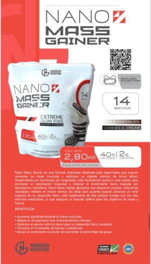 Nano Mass Gainer – Nanogen Nutrition